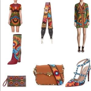 Valentino Garavani Rockstud clutch purse bag